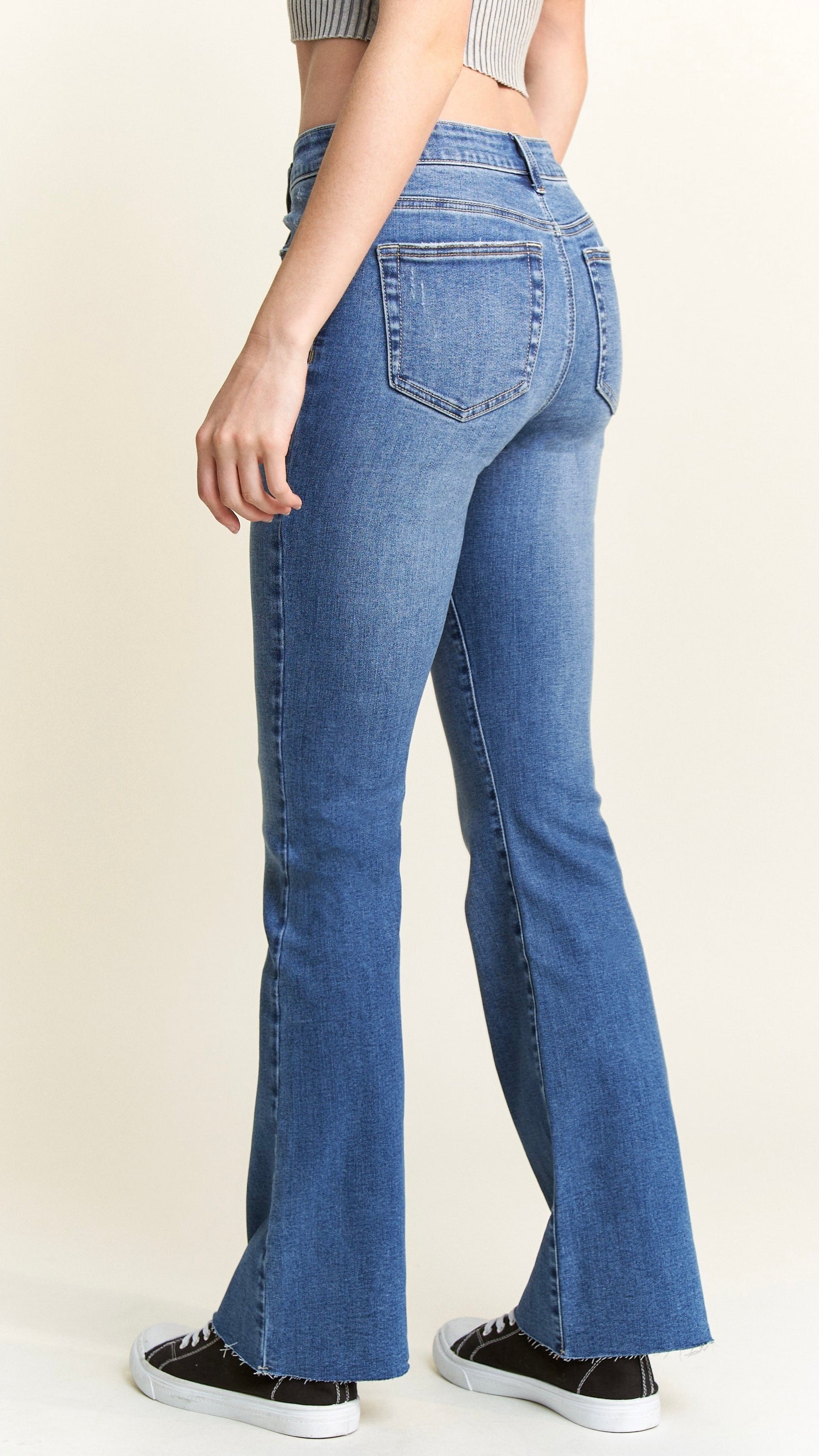 High Rise Classic Bootcut Jeans