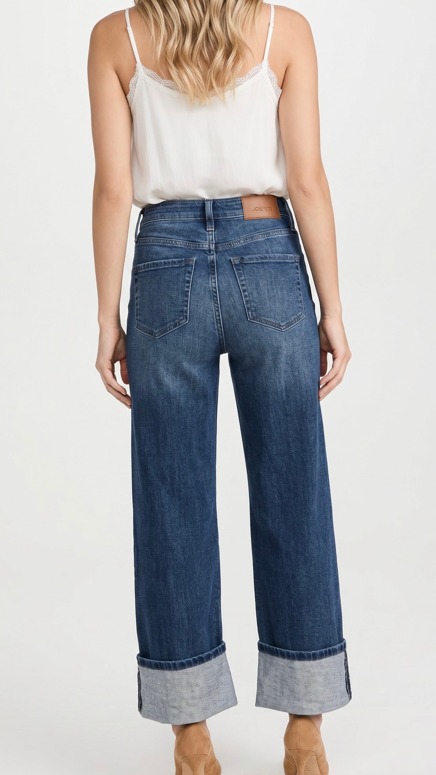 Modern High Rise "Tummy Control" A-wide Jeans