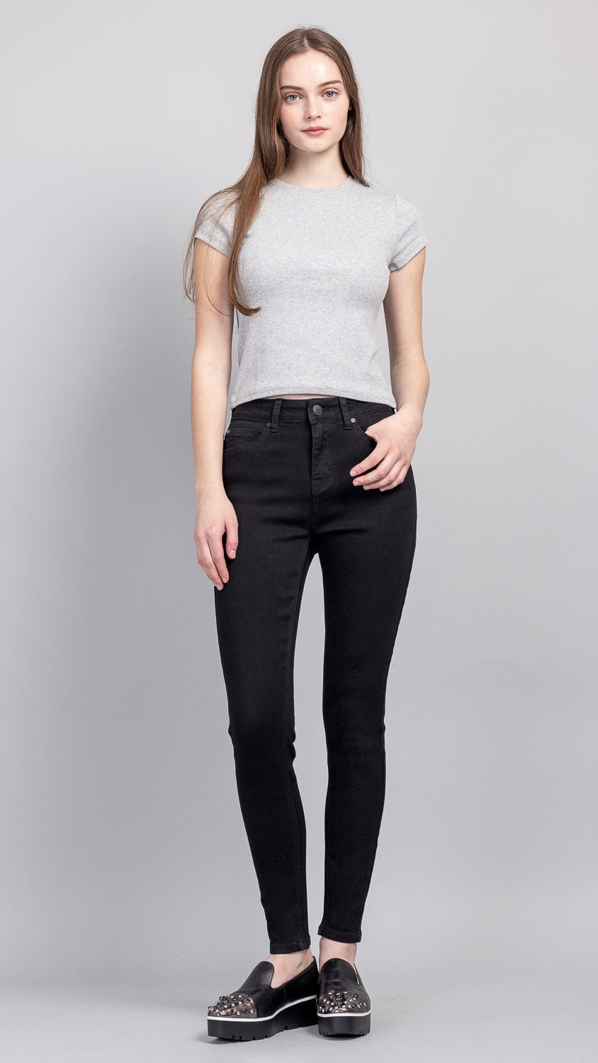 High Rise Classic Ankle Skinny Jeans