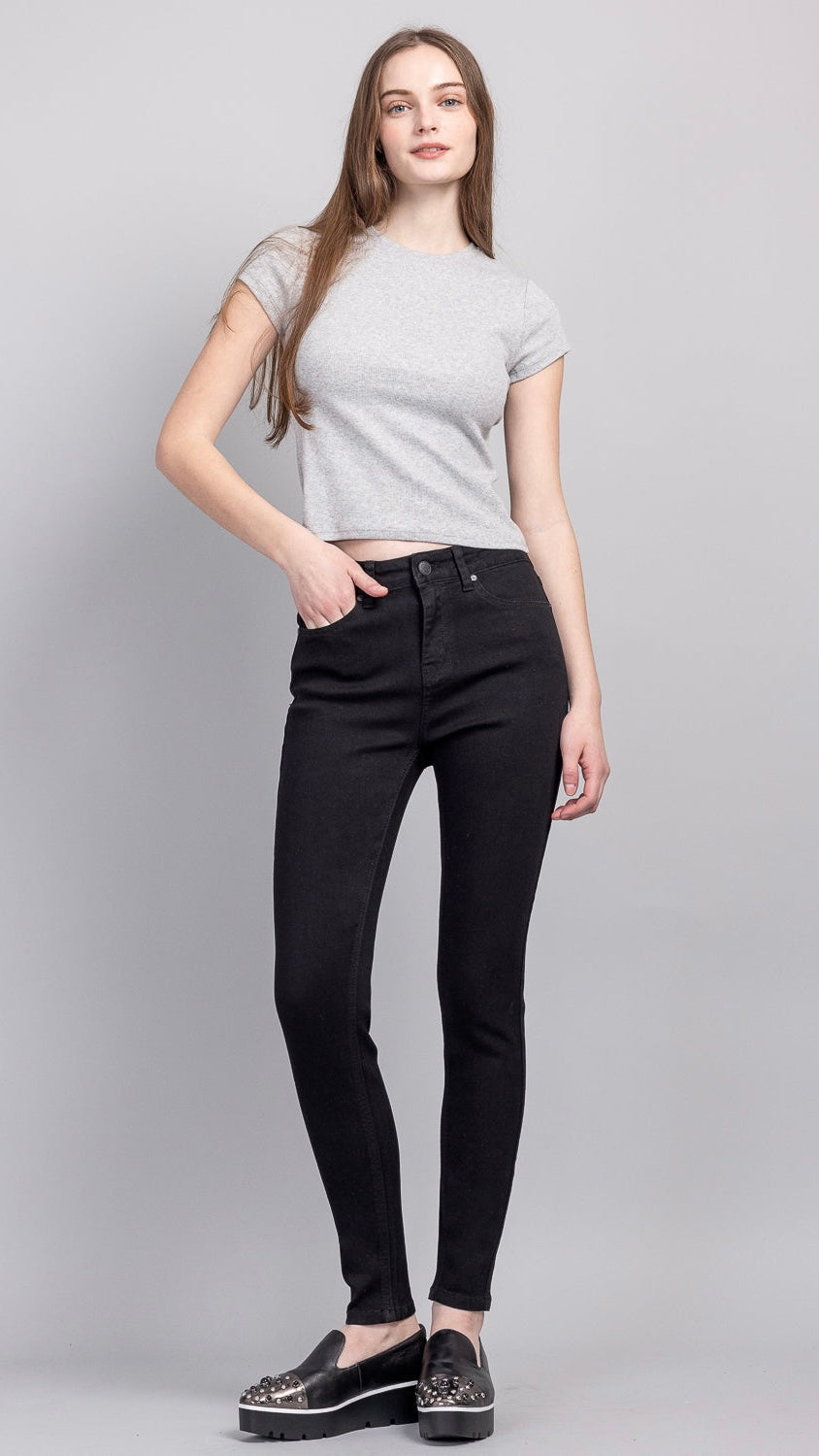High Rise Classic Ankle Skinny Jeans