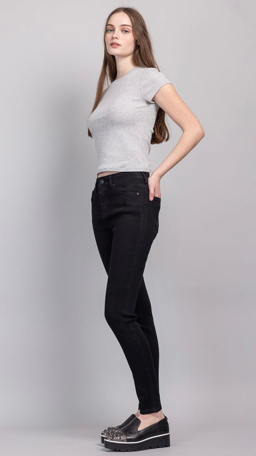 High Rise Classic Ankle Skinny Jeans