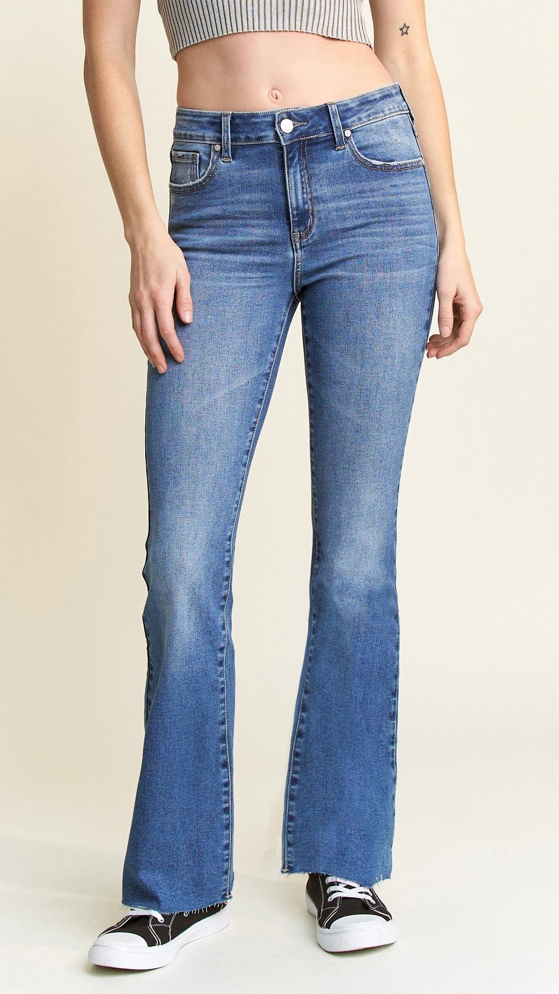 High Rise Classic Bootcut Jeans