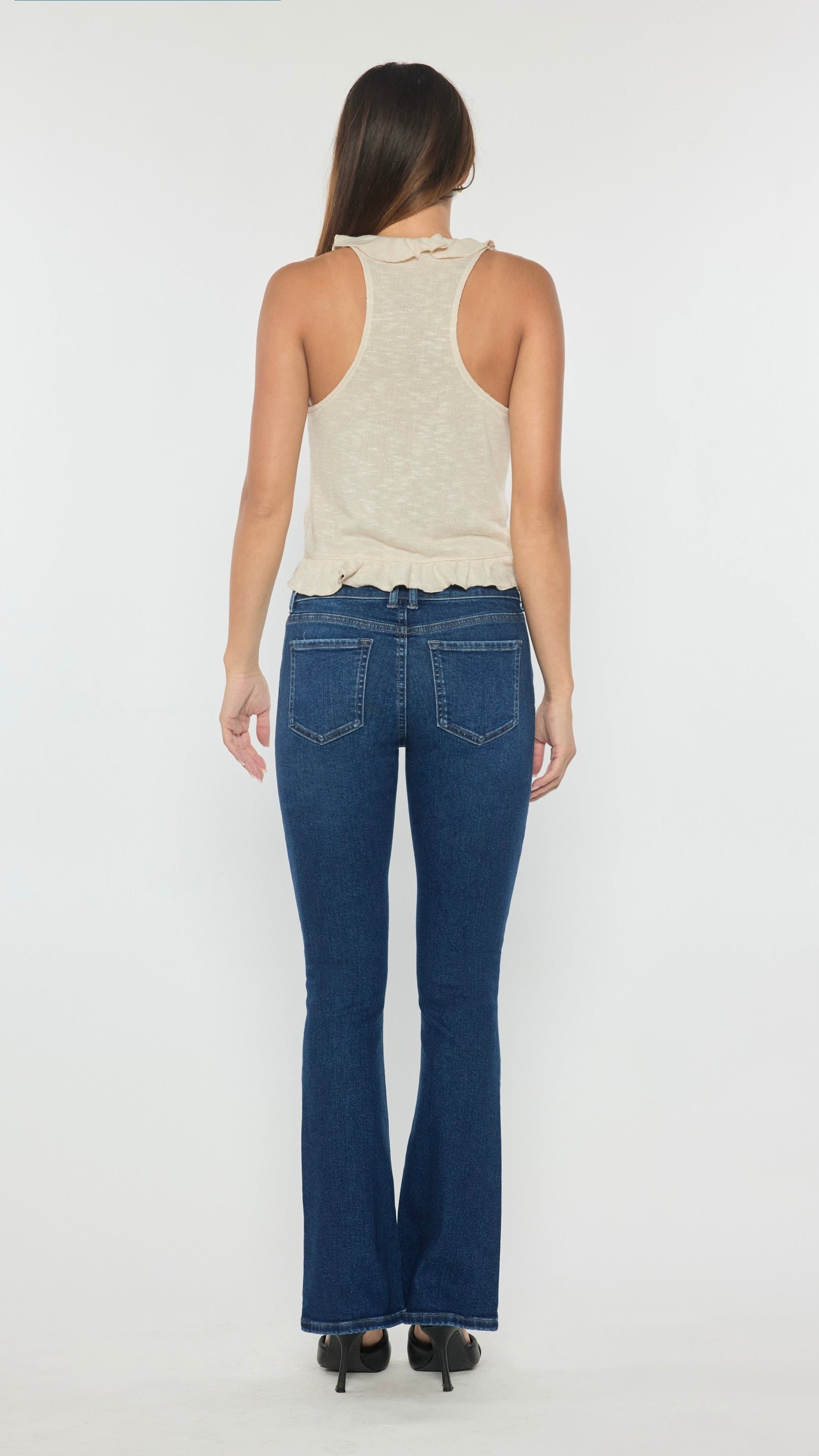 Mid Rise Bootcut Jeans