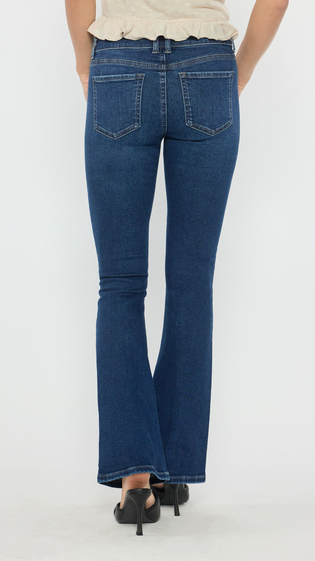 Mid Rise Bootcut Jeans