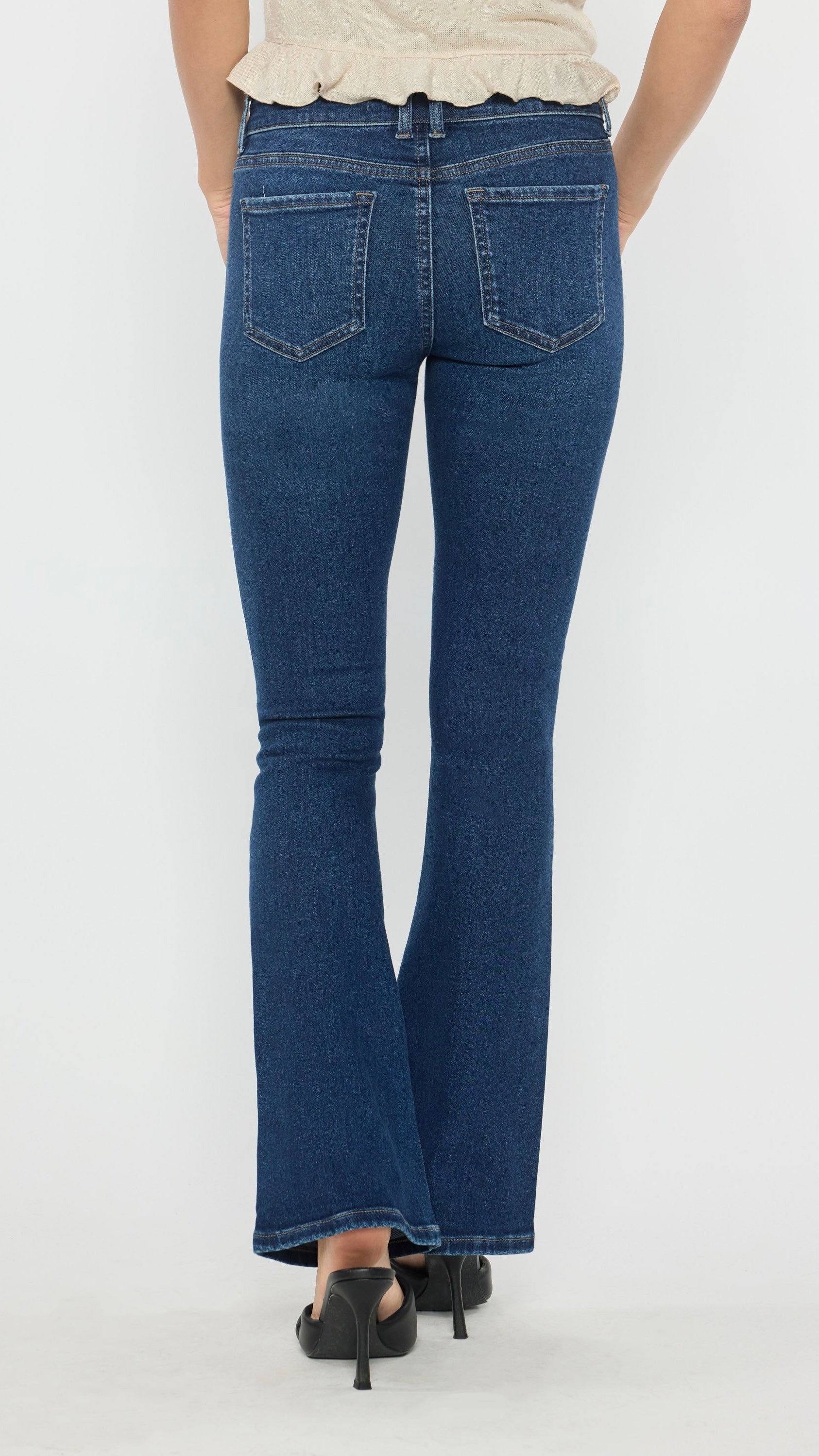 Mid Rise Bootcut Jeans