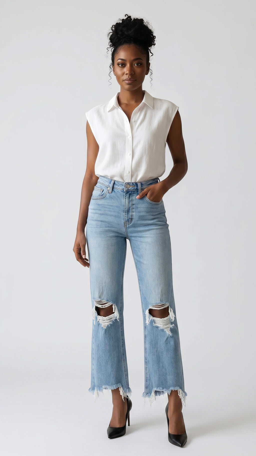 Raelynn Ultra Modern High Rise Wide Jeans
