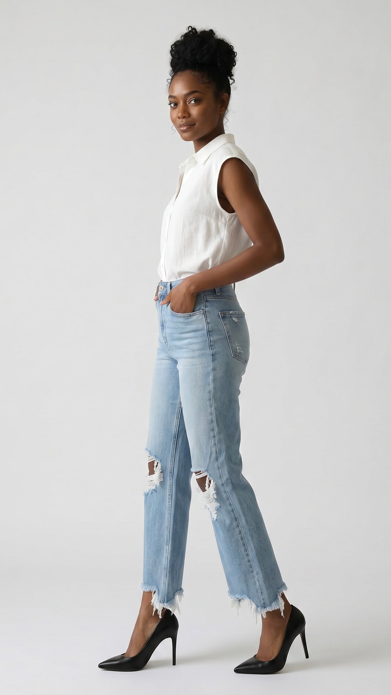Raelynn Ultra Modern High Rise Wide Jeans