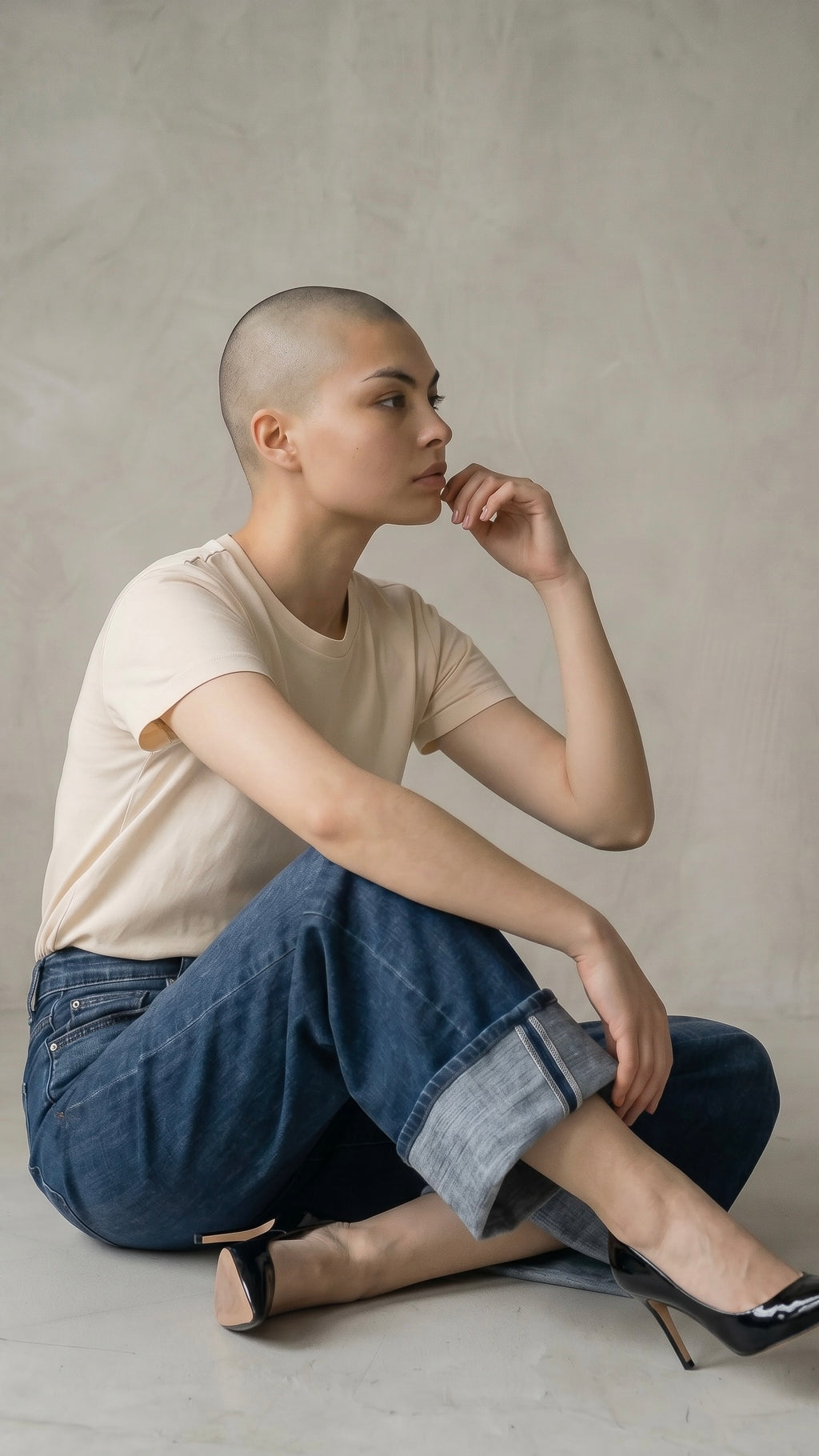 Athena Inseam Transform High Rise A-wide Jeans