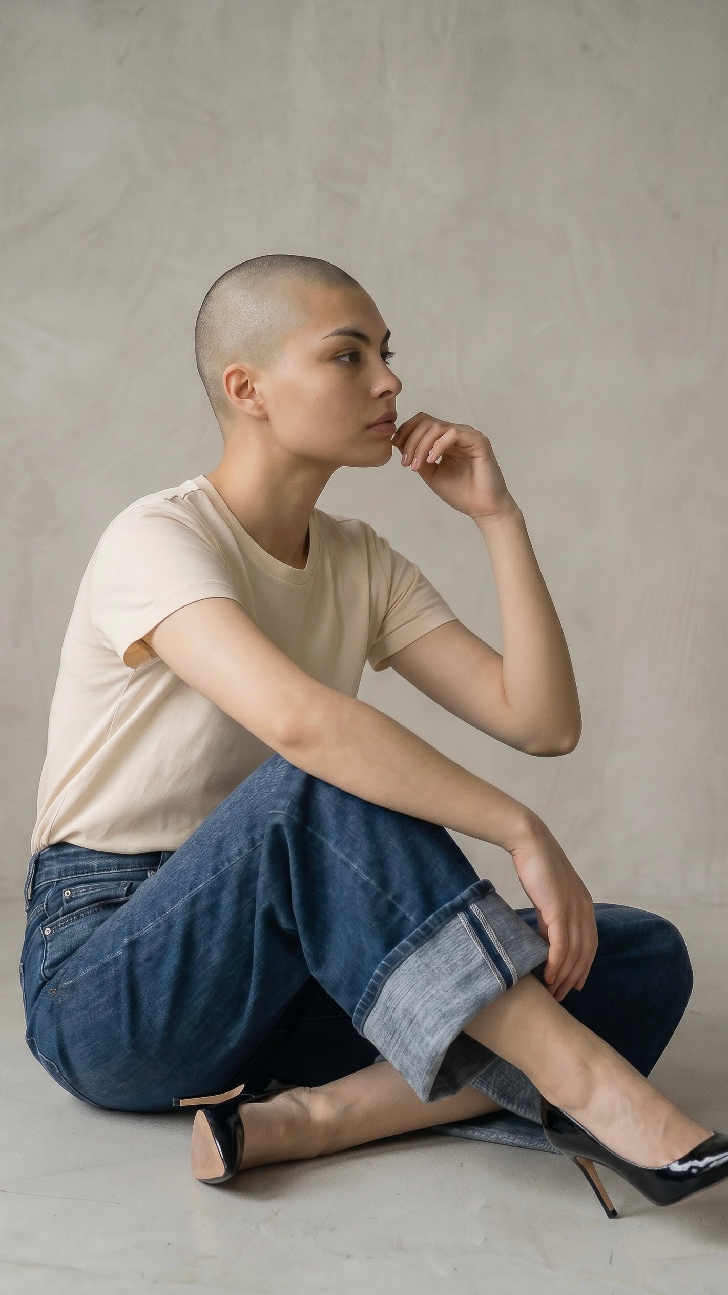 Athena Inseam Transform High Rise A-wide Jeans