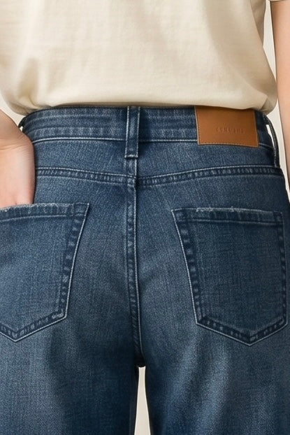 Athena Inseam Transform High Rise A-wide Jeans