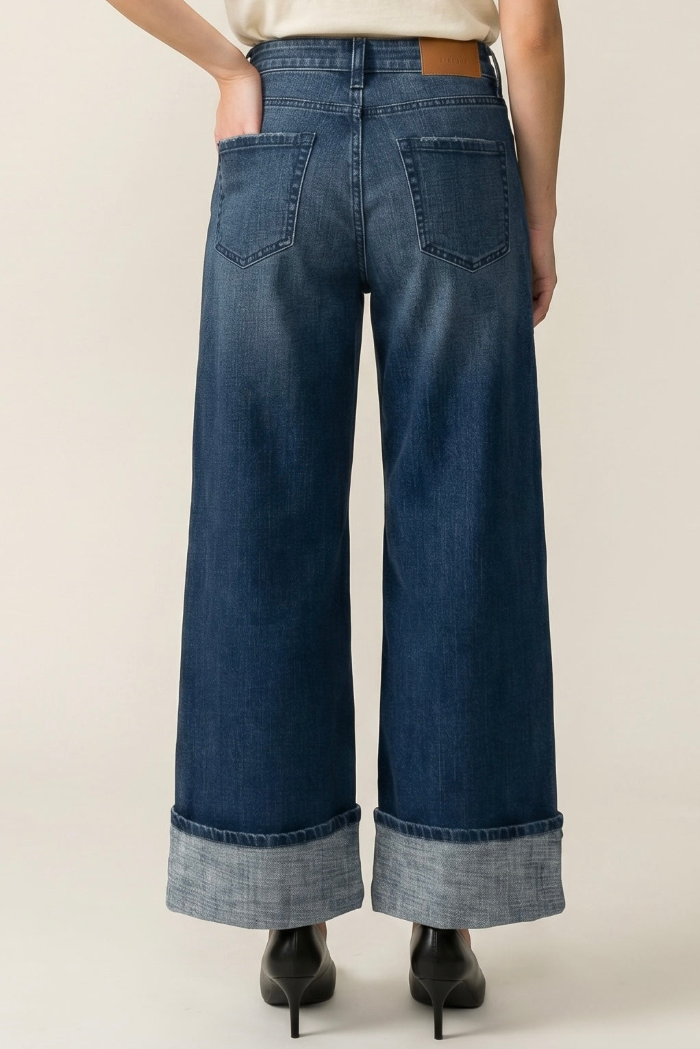 Athena Inseam Transform High Rise A-wide Jeans