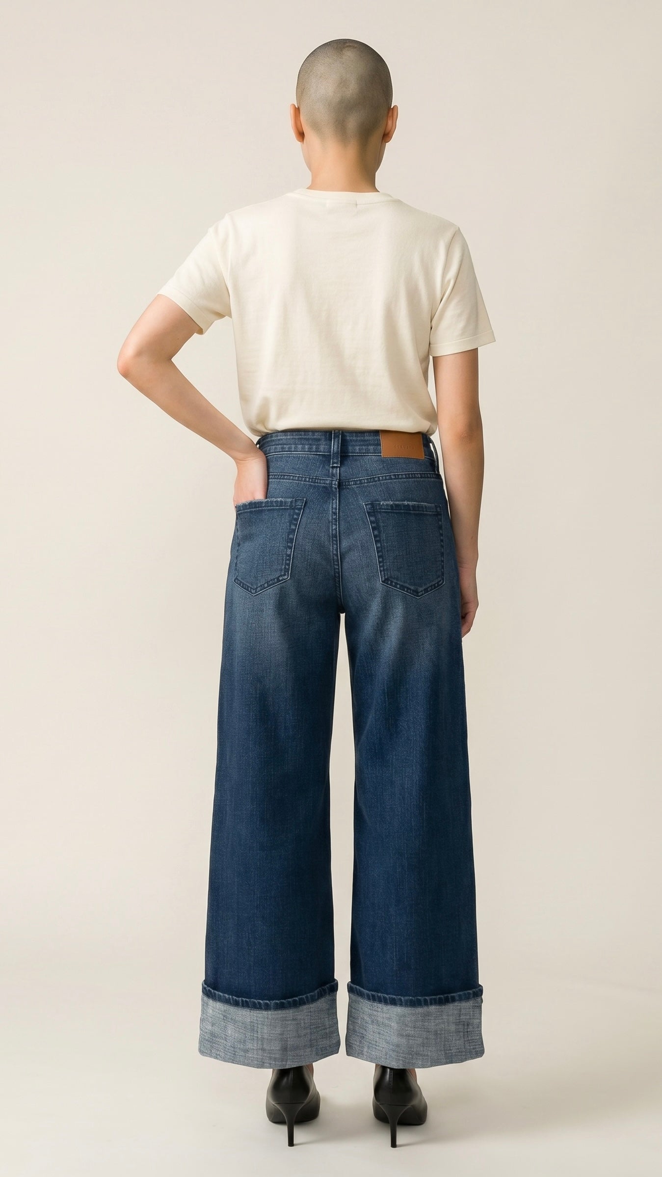Athena Inseam Transform High Rise A-wide Jeans